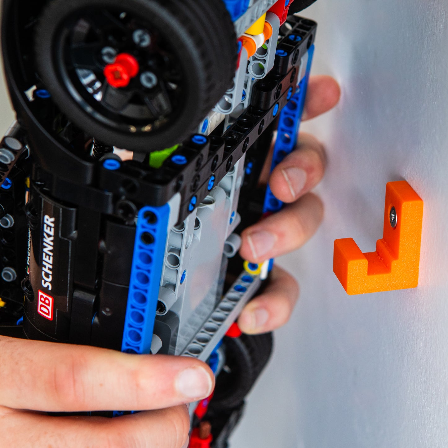 Wall Mount Bracket Compatible With Lego Technic Porsche GT4 42176