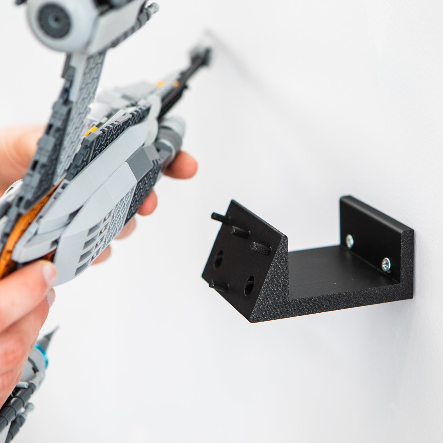 Wall Mount Compatible with Lego 75325 The Mandalorian's N-1 Starfighter