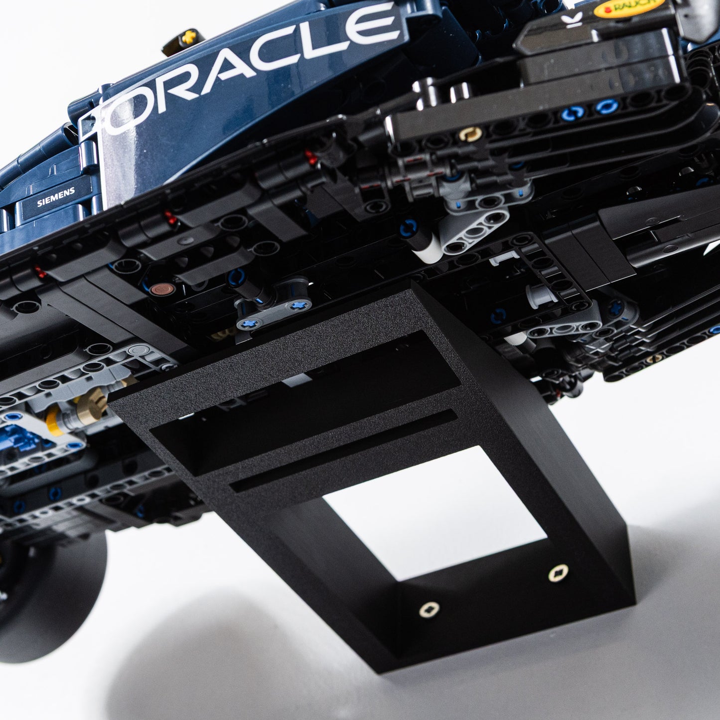 Wall Mount Bracket Compatible With Lego Technic Red Bull RB20 42206 (Angled)