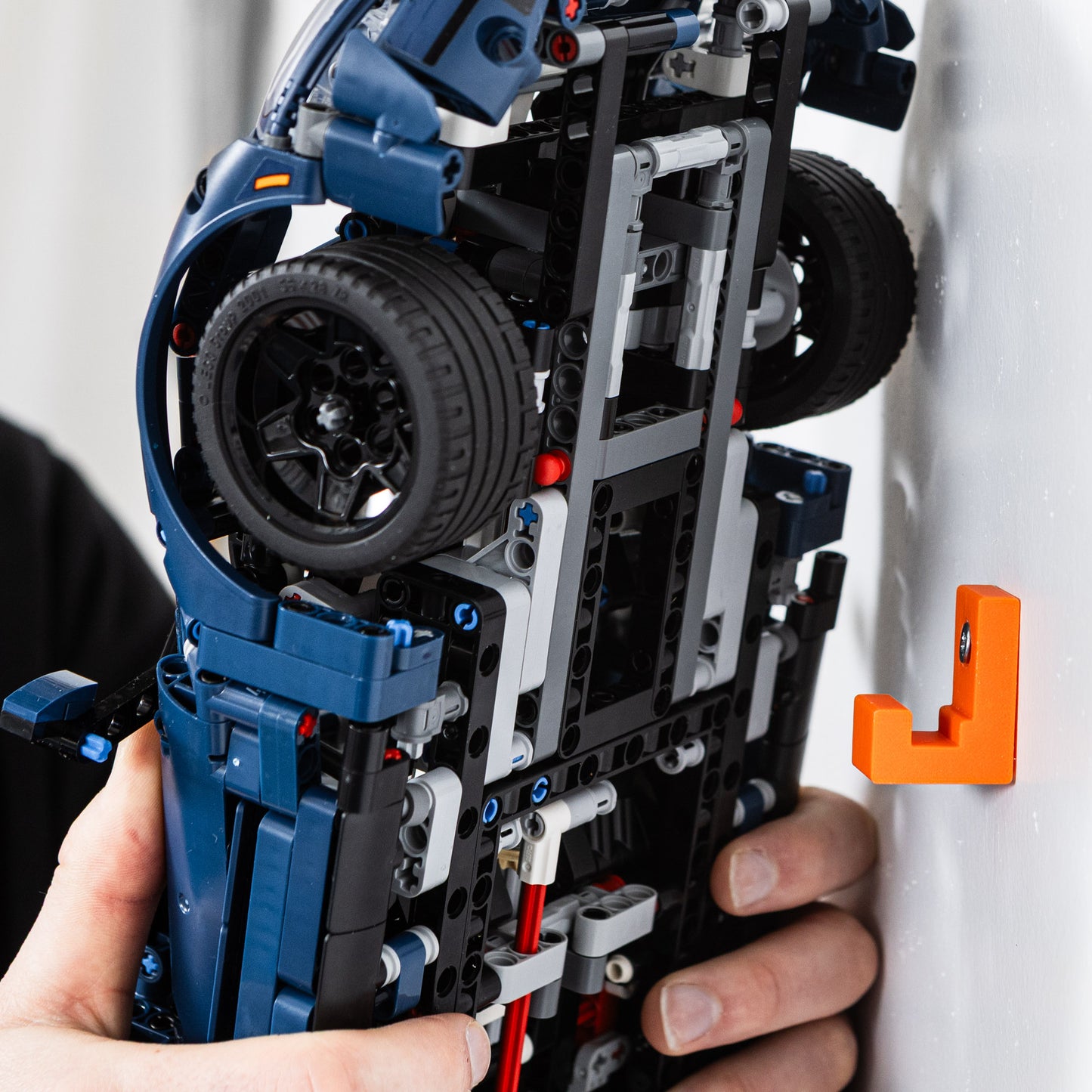 Wall Mount Bracket Compatible With Lego Technic Ford GT 42154