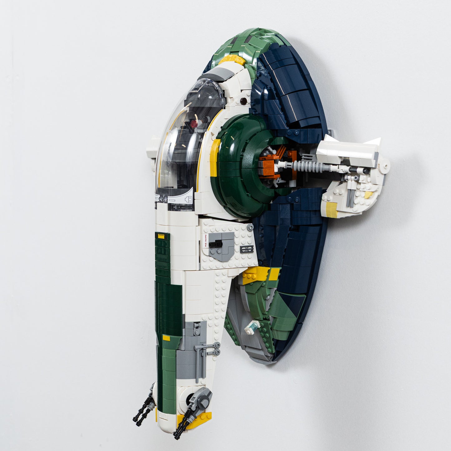Wall Mount Compatible with LEGO® Star Wars 75409 Jango Fett’s Starship