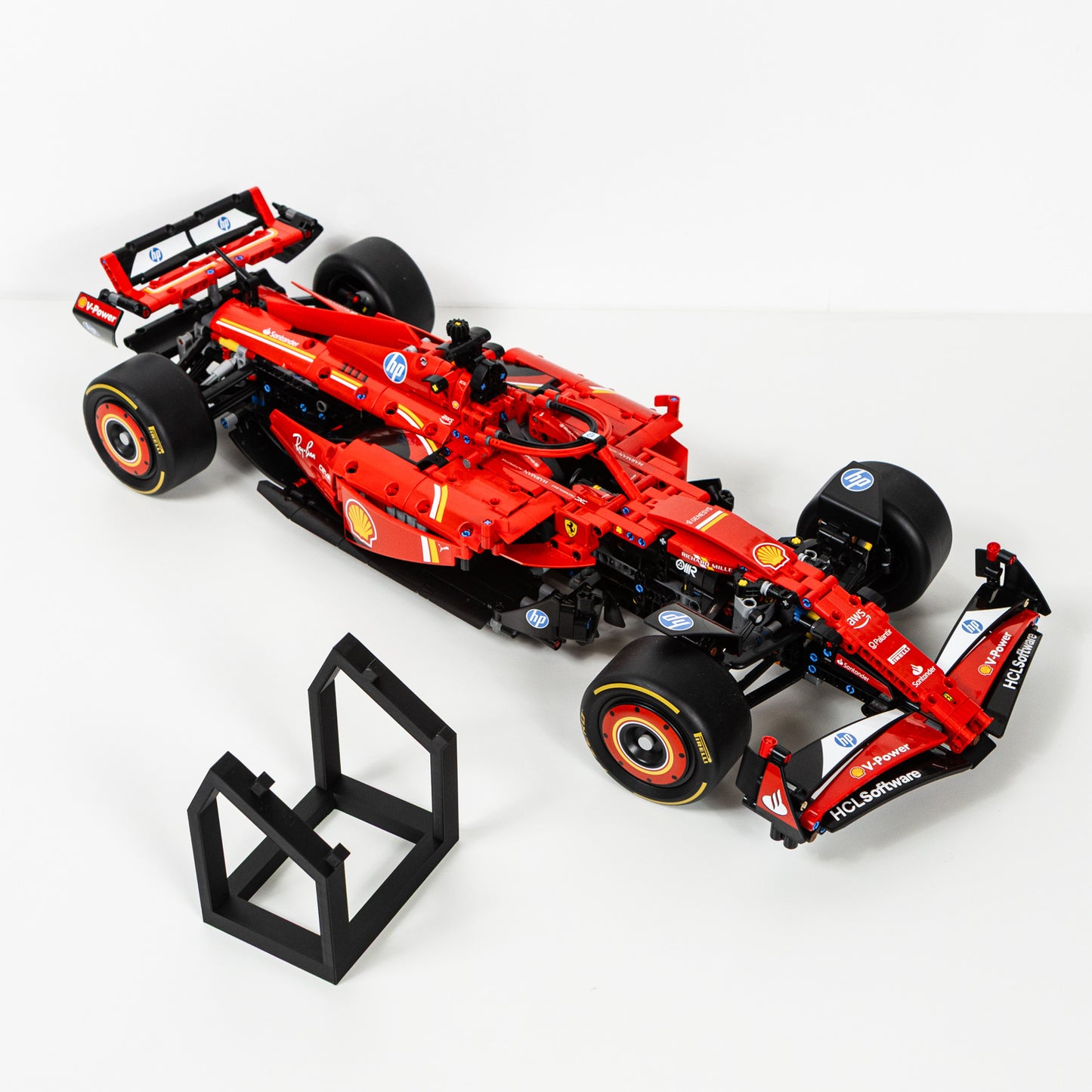 Shelf Display Stand Compatible with LEGO Technic Ferrari F1 42207