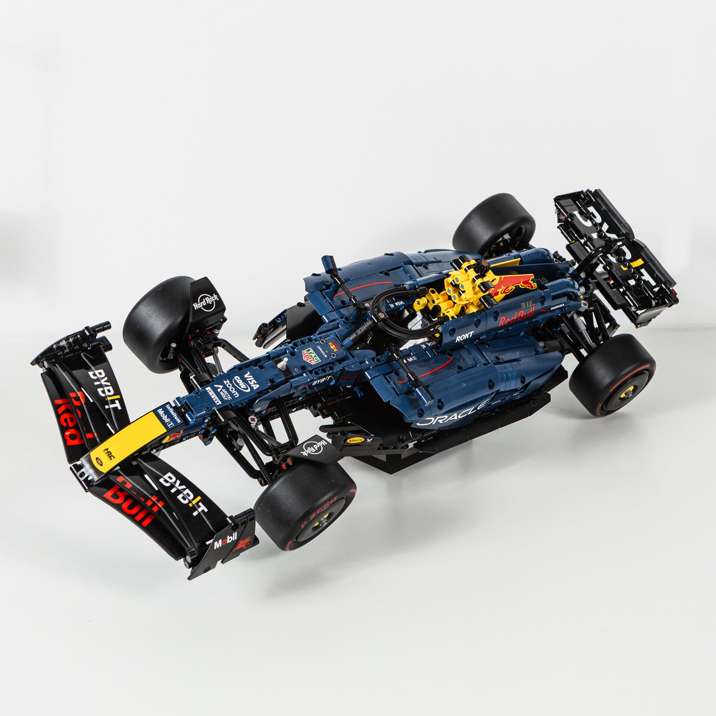 Shelf Display Stand Compatible with LEGO Technic Red Bull RB20 F1 42206
