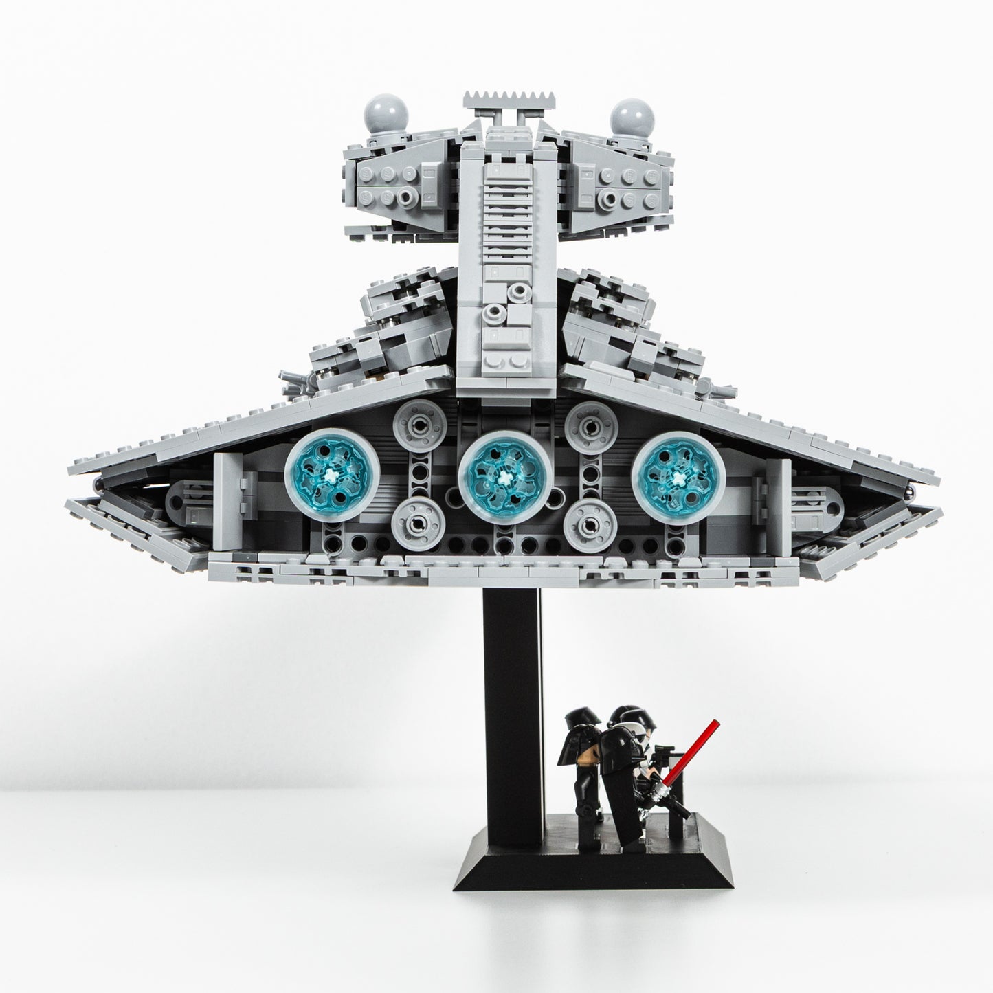 Display Stand Compatible with LEGO Star Wars Star Destroyer 75394