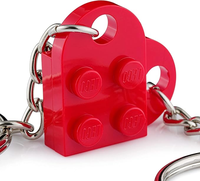 Lego Heart Keyring