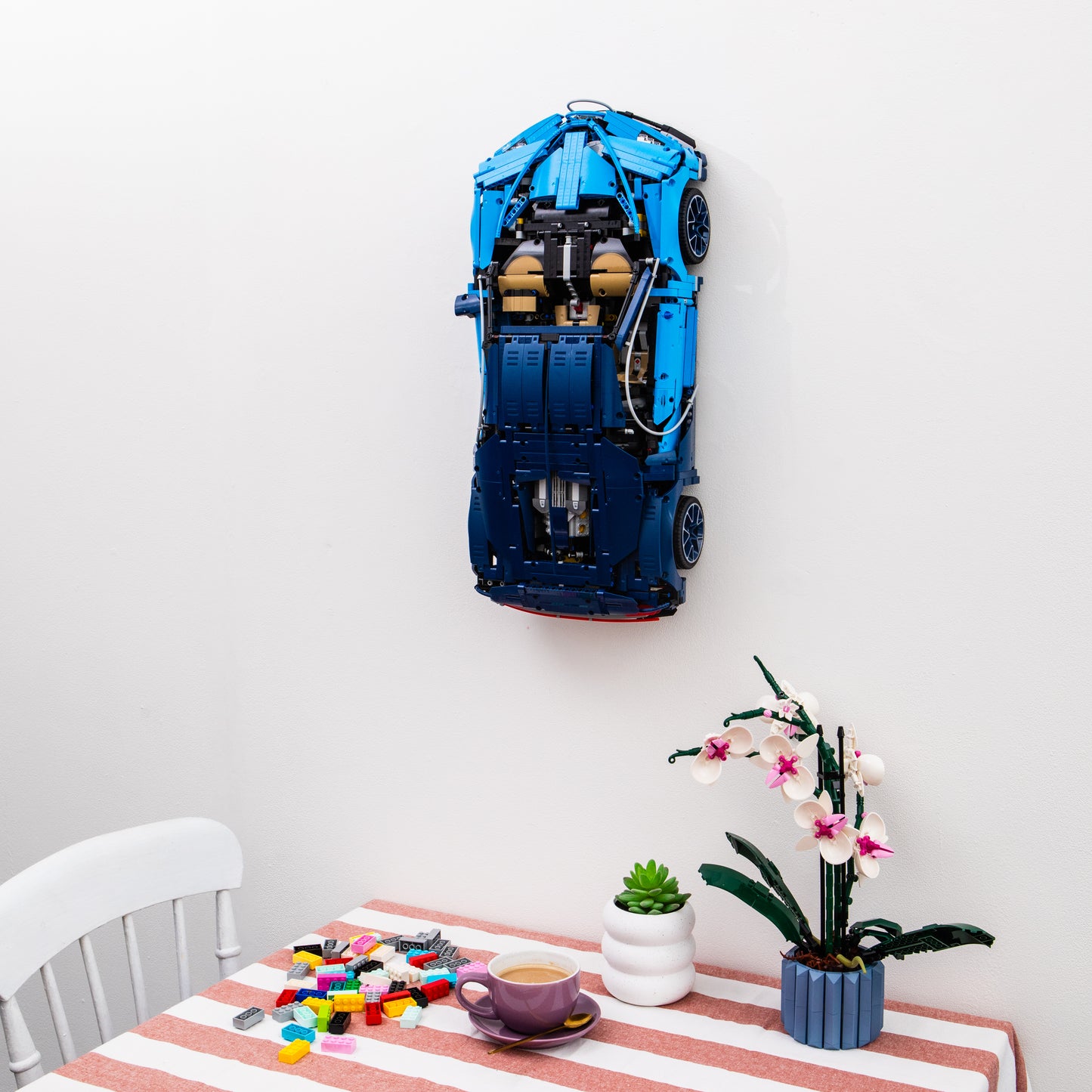 Wall Mount Bracket Compatible With Lego Technic Bugatti Chiron 42083