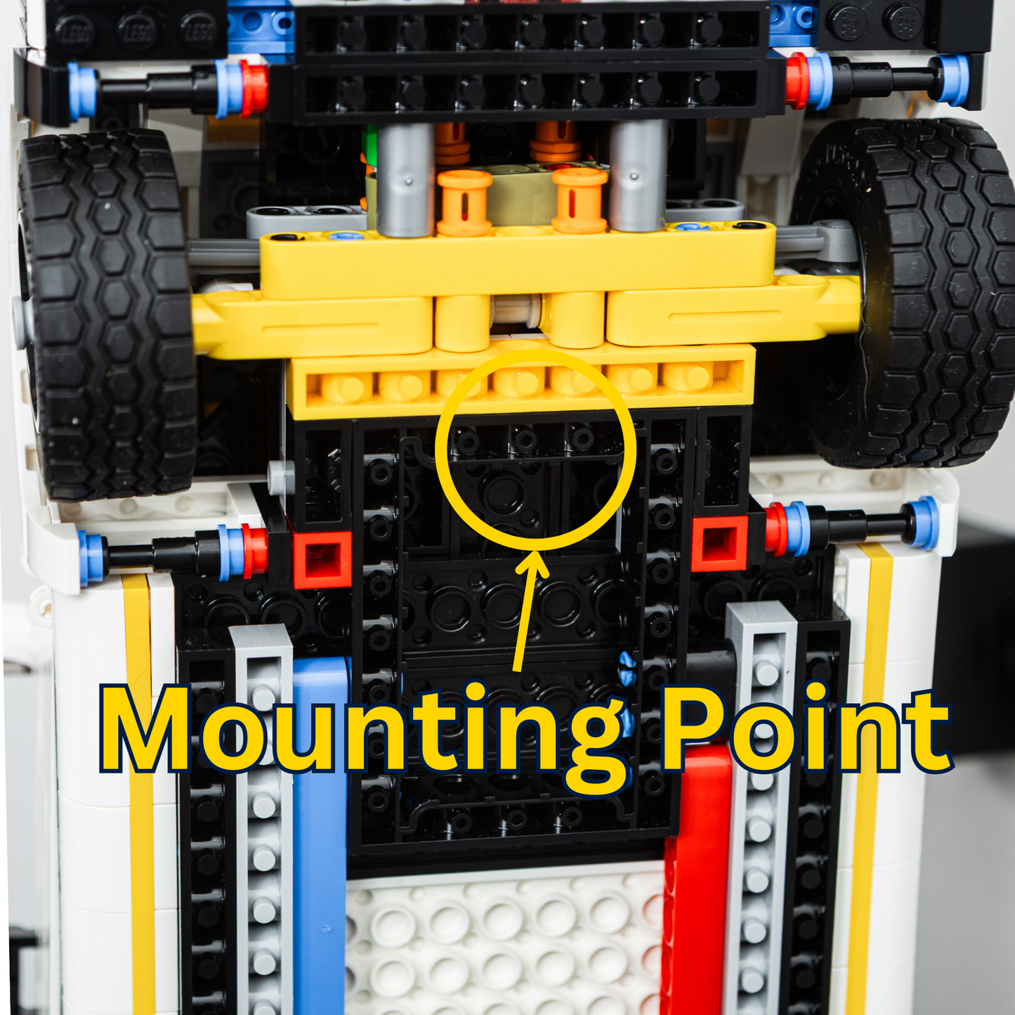 Wall Mount Compatible With LEGO Icons 10295 Porsche 911 Racing Car