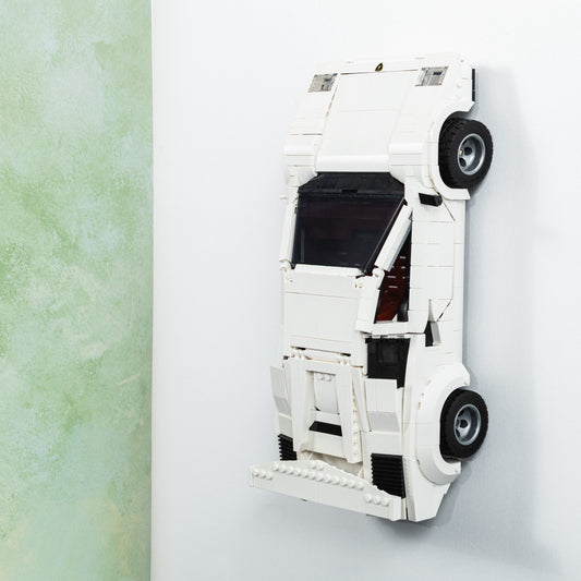 Wall Mount Compatible With LEGO 10337 Lamborghini Countach 5000 Quattrovalvole