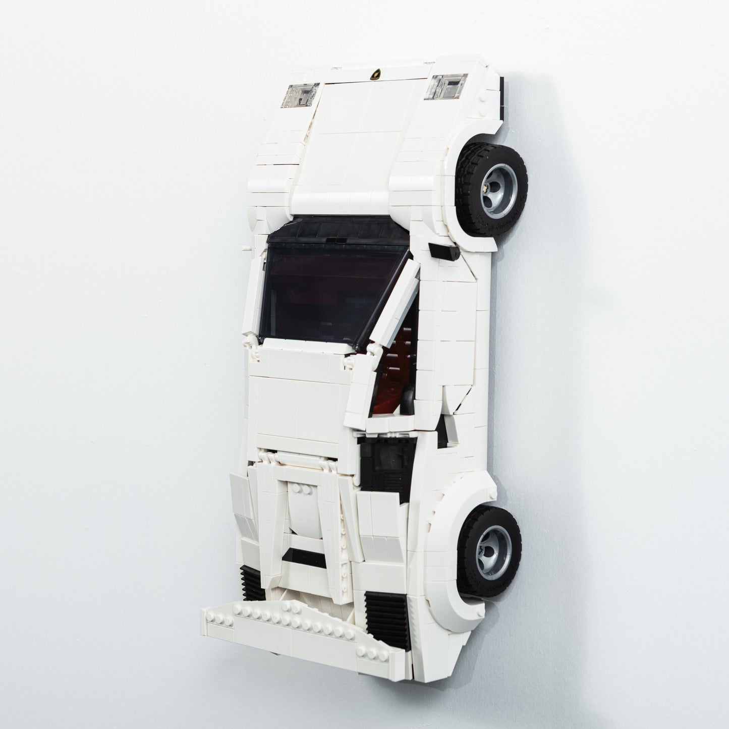 Wall Mount Compatible With LEGO 10337 Lamborghini Countach 5000 Quattrovalvole