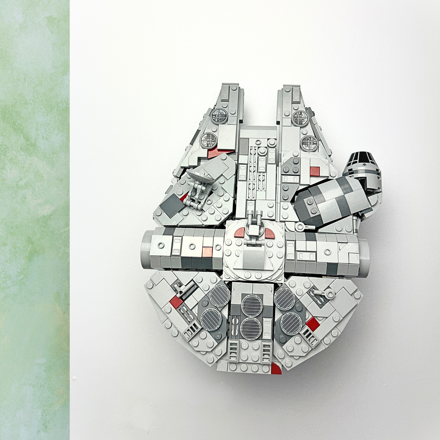 Wall Mount Compatible with Lego 75375 Millennium Falcon