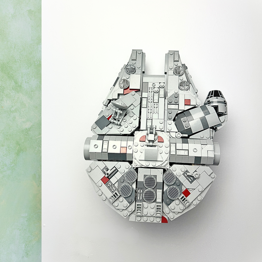 Wall Mount Compatible with Lego 75375 Millennium Falcon