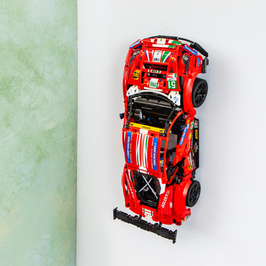 Wall Mount for Lego Technic 42125 Ferrari 488 GTE “AF Corse #51”