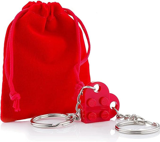 Lego Heart Keyring