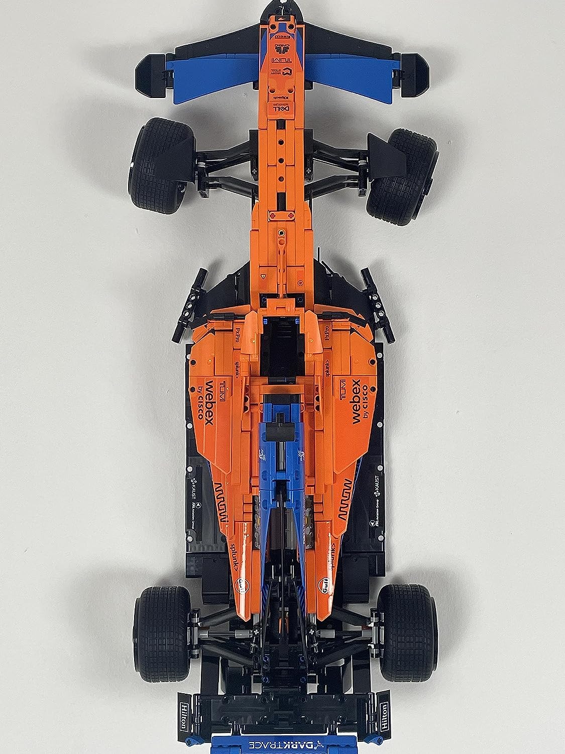 Wall Mount Hook for Lego 42141 Technic McLaren Formula 1 2022 Replica Race Car Model