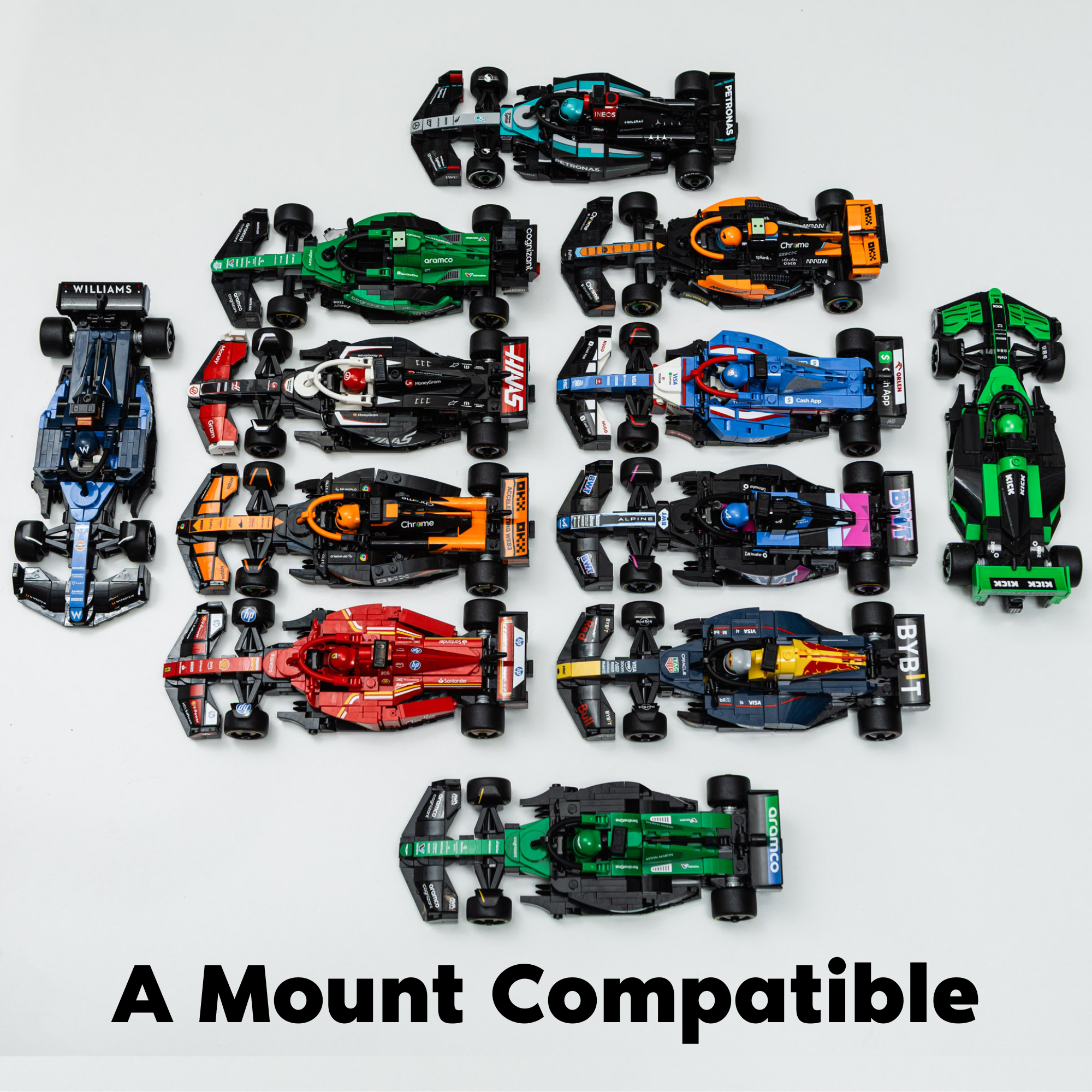 Lego Display Risers Display Riser For LEGO Speed Champions – Brickify