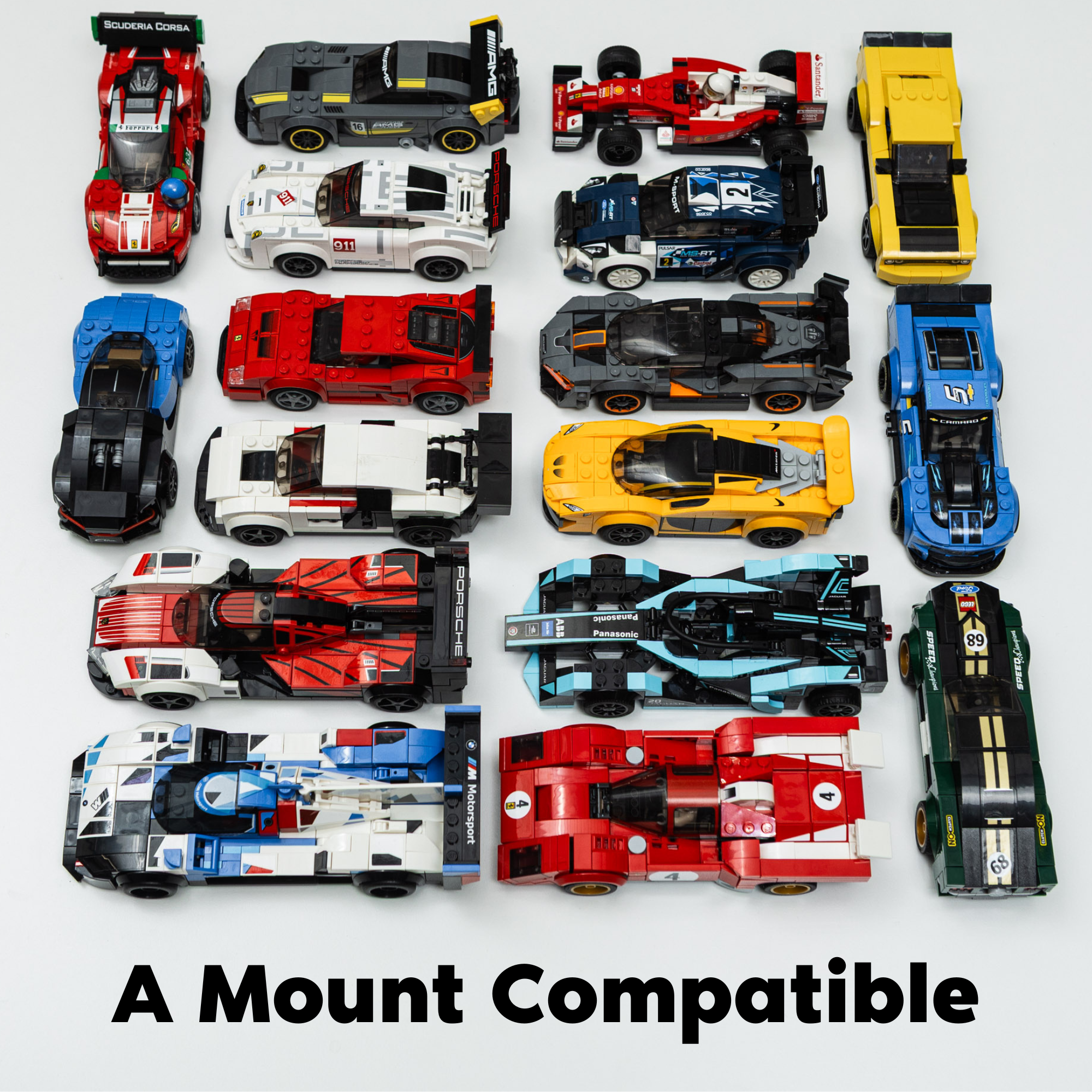 Lego Display Risers Display Riser For LEGO Speed Champions – Brickify
