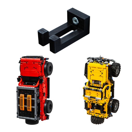 Wall Mount Bracket Compatible With Lego Technic Ford Bronco 42213 & Jeep Wranger 42122