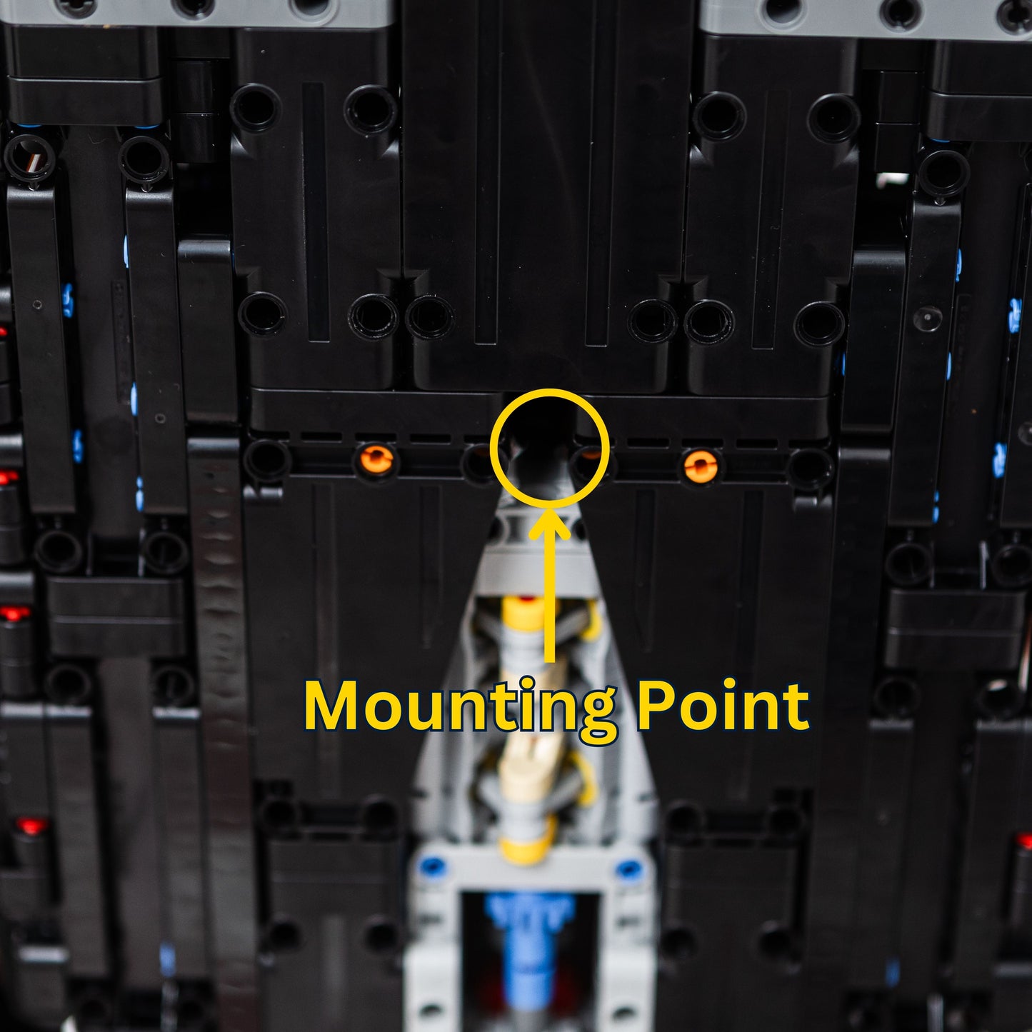 Wall Mount Bracket Compatible with Lego F1 Technic McLaren MCL39 42228 - Car Not Included