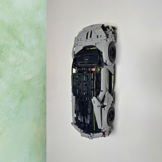 Wall Mount Bracket Compatible With LEGO Technic Lamborghini Revuelto 42214
